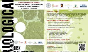 Online Certificate Course on Risk Management of Biological and Cascading Hazards: In context of Pandemics